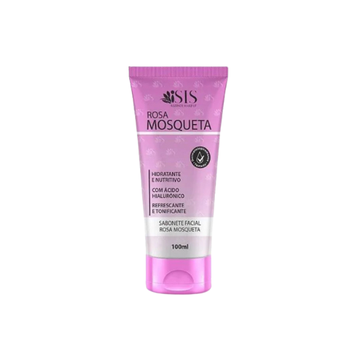 Sabonete Facial Rosa Mosqueta - Isis Makeup