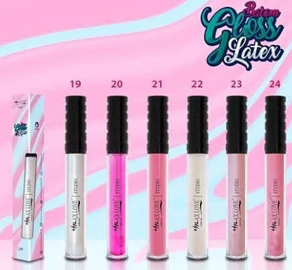 Batom Gloss Latex Max Love