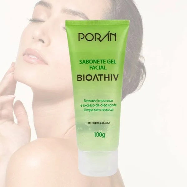 Sabonete Gel Facial Bioathiv 100g - Porán